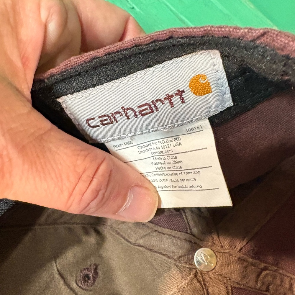 Carhartt Dark Brown Cap - Picture 6 of 12